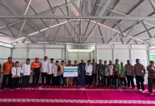 BAZNAS Sulteng Resmikan Masjid Darurat untuk Penyintas Gempa di Sigi