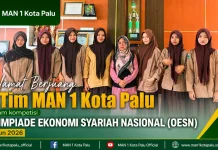 Tim MAN 1 Kota Palu Siap Berlaga di Olimpiade Ekonomi Syariah Nasional 2026