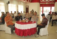 Polresta Palu Menggelar Doa Bersama Hari Bhayangkara ke-80