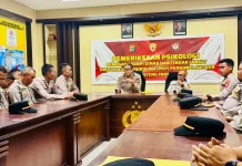Perkuat Kesehatan Mental Perwira Baru, Biro SDM Polda Sulteng Gelar PKP