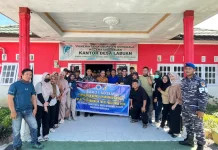 HUT Ke-57, Lanal Palu dan Dinas Pangan Bantu Keluarga Rawan Pangan di Donggala