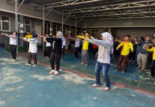 Bentuk Karakter Anak Binaan, LPKA Palu Agendakan Jumat Bersih dan Sehat