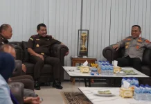 Kapolda Sulteng Perkuat Sinergi dengan Kejati, Komitmen Jaga Stabilitas Daerah