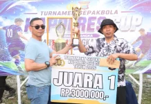 Tim Satres Narkoba Juarai Turnamen Sepak Bola Kapolres Cup Sigi