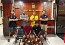 Polisi Tangkap Dua Pelaku Pencurian 80 Kg Tomat di Palu