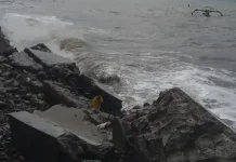 Abrasi Pantai Landa Empat Desa di Parimo, Puluhan KK Terdampak