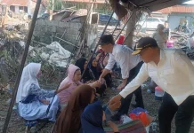 Wabup Poso Tinjau Korban Kebakaran Ranononcu Salurkan Bantuan Darurat
