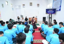 Gandeng Psikolog, DWP BMPR Sulteng Berbagi Energi Positif di LPKA Palu