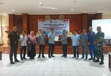 Bupati Parimo Serahkan Lokasi Kampung Nelayan Merah Putih ke KKP