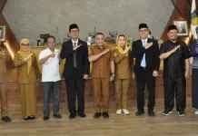Wali Kota Palu Lantik Direktur Utama dan Dewas Perumda Kota Palu
