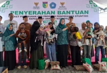 Pemkot dan Baznas Palu Salurkan 100 Paket Bantuan Pemenuhan Gizi Tahap Pertama