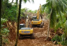 Satgas TMMD Buka Akses Jalan, Warga : Nanti Sudah Tidak Susah ke Kebun Panen Kelapa