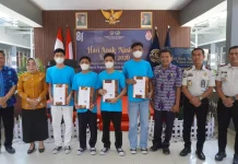 Peringatan HAN 2026, Lima Anak Binaan LPKA Palu Terima Pengurangan Masa Pidana