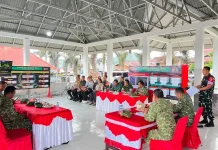 Tim Wasev Ster TNI Tinjau Program Serbuan Teritorial Kodim 1307/Poso