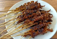 Sate Jamur, Menu Sehat dan Lezat