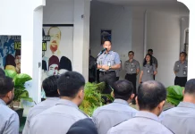 Kakanwil Kemenkum Sulteng Dorong Optimalisasi SILAKUM dan Integritas Pegawai