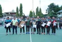 Pangdam Tutup Turnamen Tenis HUT Ke-1 Kodam XXIII/Palaka Wira