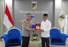 Polda Sulteng dan Pemprov Kolaborasi Jaga Stabilitas Kamtibmas Daerah