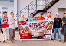 Perusahaan Tambang Morut Salurkan Bantuan untuk Korban Bencana Bungku Utara
