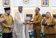 Sulteng–UEA Sepakat Percepat Investasi, Empat Sektor Jadi Prioritas