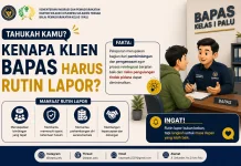 Rutin Lapor Jadi Bagian Penting Pembimbingan Klien Bapas