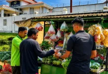 Gerobak Sayur Lapas Kolonodale, Warga Binaan Belajar Wirausaha dari Hasil Panen
