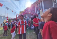 Semarak HUT Ke-81 RI, Pegawai Kanwil Ditjenpas Sulteng Adu Kekompakan