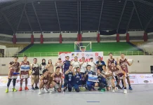 Kanwil Ditjenpas Sulteng Juara Basket 3x3 Merah Putih