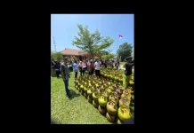 Pemerintah Kabupaten Parigi Moutong Salurkan 560 Tabung LPG 3 Kg Gratis