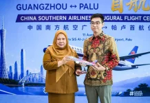 China Southern Buka Palu–Guangzhou, Wagub Reny Dorong Sulteng Tembus Pasar Global