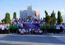 Sambut HUT ke-81 RI, Kanwil Ditjenpas Sulteng Gelar Aksi Bersih Kemerdekaan