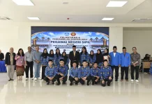 Perkuat Layanan Pendidikan, Rektor Lantik 53 PNS Lingkup Untad