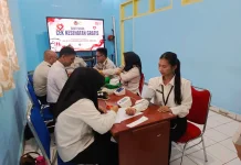Ditjenpas Sulteng Gelar CKG Serentak di Seluruh UPT Pemasyarakatan sambut HUT RI
