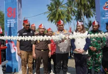Kapolda Sulteng Resmikan Jembatan Presisi Jenderal Hoegeng di Bale