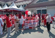 TK Negeri Pembina Palu Tanamkan Nasionalisme sejak Dini