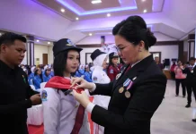 Delapan Puluh Anggota Gita Praja Mukti Poso Siap Meriahkan Upacara HUT ke-81 RI