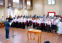 Bupati Morut Lantik Puluhan Kepala Sekolah SD-SMP