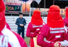 Delis: Paskibraka Morut Ditempa untuk Perkuat Karakter