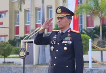 Pimpin Upacara HUT RI, Wakapolda : Perkuat Nasionalisme dan Pengabdian Polri