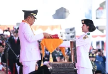 Detik-detik Proklamasi HUT ke-81 RI di Sulteng Berlangsung Khidmat