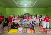 Peduli Sesama, DWP Kemenkum Sulteng Salurkan Bantuan ke Panti Asuhan