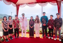 Pelepasan Mahasiswa ke China Warnai Peringatan HUT ke-81 RI di Morut