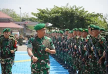 Pangdam Sambut Satgas Yonif 711/Raksatama setelah Selesaikan Tugas di Papua