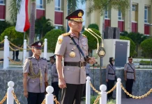 Kapolda Sulteng Ajak Personel Perkuat Semangat Pengabdian di Hari Juang Polri