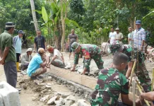 Pangdam 23 Palaka Wira Tinjau Pembangunan Sumur Bor Desa Sibalago Parimo