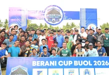 Buka Berani Cup Buol 2026, Anwar Hafid Tekankan Persatuan dan Sportivitas