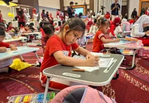 Puluhan Anak Kota Palu Unjuk Kreativitas di Lomba Mewarnai Inklusif