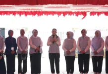 Istri Wapres RI Ajak Warga Huntap Talise Kelola Sampah dari Rumah