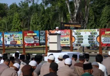 Kemarau Panjang, SPN Polda Sulteng Gelar Sholat Istisqa Bersama Masyarakat