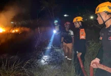 Satbrimob Perkuat Upaya Penanganan Karhutla di Sulteng